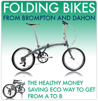 Folding Bikes from Brompton and Dahon